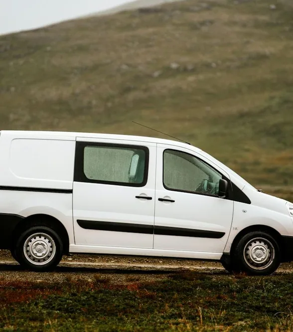 commercial livery — a wrapped van