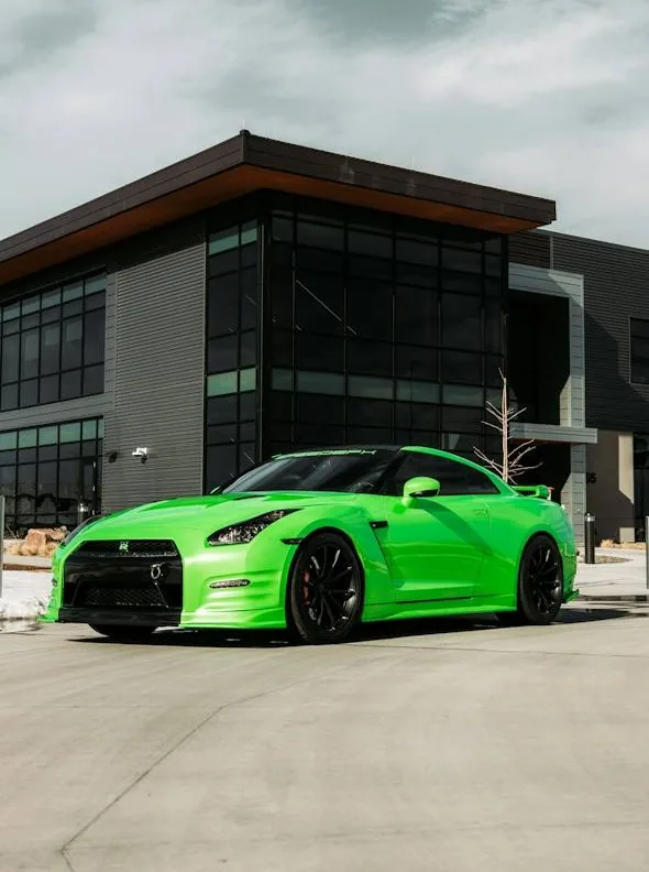 finished wrap job